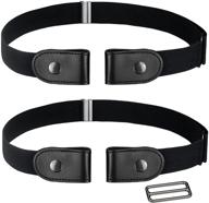 elastic stretch buckle-less women's accessories for a comfortable fit logo