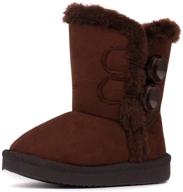 femizee toddler weather boots: winter boys' shoes for boots that keep little feet warm logo