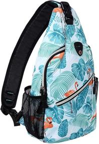 img 4 attached to 🎒 MOSISO Multipurpose Crossbody Shoulder Backpack with Expandable Capacity