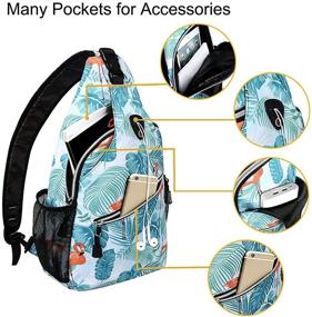 img 3 attached to 🎒 MOSISO Multipurpose Crossbody Shoulder Backpack with Expandable Capacity