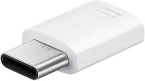 img 3 attached to 🔌 Samsung White Micro USB to USB-C Adapter - Model EE-GN930BWEGUS