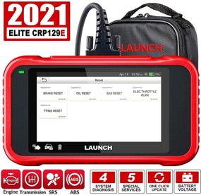 img 4 attached to 🔧 2021 New CRP129E OBD2 Scanner - Launch Scan Tool for TCM Eng ABS SRS Code Reader with Oil/EPB/TPMS/SAS/Throttle Body Reset Diagnostic Tool, Carry Bag and AutoVIN WiFi Update - Upgraded Version of CRP123