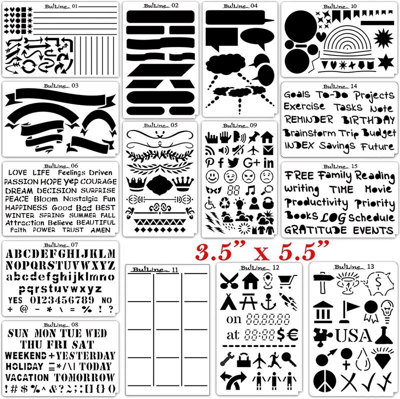 🔬 Organic Chemistry Stencil & Drafting Template…