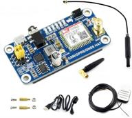 📡 модуль raspberry pi gsm/gprs/gnss bluetooth hat с sms gps uart sim868, совместимый с raspberry pi 4b/3b/3b+/2b/zero/zero w, поддерживает телефонные звонки, динамик и передачу данных системы глобального позиционирования - от xygstudy логотип