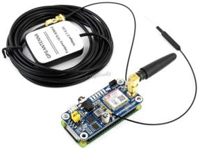 img 1 attached to 📡 Модуль Raspberry Pi GSM/GPRS/GNSS Bluetooth HAT с SMS GPS UART SIM868, совместимый с Raspberry Pi 4B/3B/3B+/2B/Zero/Zero W, поддерживает телефонные звонки, динамик и передачу данных системы глобального позиционирования - от XYGStudy