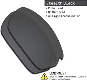 img 3 attached to 🕶️ SmartVLT Men's Accessories: Polarized Stealth Replacement Sunglasses