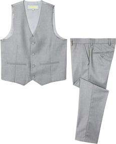 img 4 attached to 👔 Spring Notion 2 Piece Light Grey C Boys' Clothing: Stylish Suits & Sport Coats