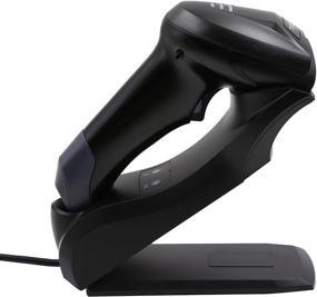 img 4 attached to 📱 TEEMI QR Bluetooth 5.0 Barcode Scanner with Wall Mountable USB Charging Cradle: 1D 2D Wireless CMOS Screen Scanning for PDF417 Data Matrix, Max 300 Yards Transfer Range