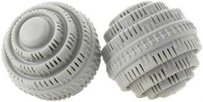 img 2 attached to 🧺 Mojaworks Premium Quality Laundry Ball Combo - 100% Natural Scent-Free, Eco-Friendly & Chemical-Free Living - Ultra Long Lasting, up to 1000+ Times Use - 2 Washer Balls and 6 XL Wool Dryer Balls