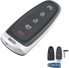 img 4 attached to 🔑 Original SURIEEN 5 Button M3N5WY8609 Keyless Entry Car Remote Start Smart Key Fob Replacement for 2011-2016 Ford Lincoln MKX MKS MKT - 7812A-5WY8609 included