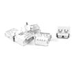 uxcell female socket connector pieces industrial electrical logo