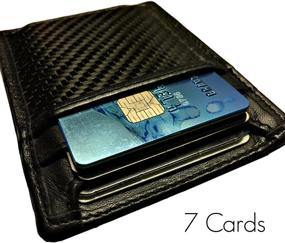 img 3 attached to Men's RFID Blocking Wallet: SLCK Accessories for Wallets, Card Cases & Money Organizers for Optimal Security