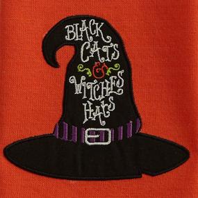 img 3 attached to DII Bewitched Embellished Halloween Dishtowel