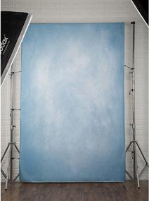 img 2 attached to 📸 Кейт 5x7 фута Синий фон текстуры: идеальные атрибуты студии для фотосессий портретов младенца в голубом цвете.