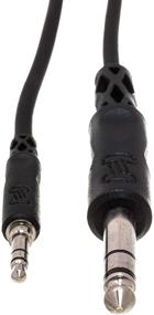 img 1 attached to 🎧 Hosa Stereo Interconnect Cable - 10 Feet - 3.5 mm TRS to 1/4" TRS