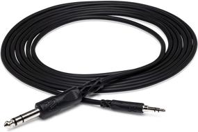 img 4 attached to 🎧 Hosa Stereo Interconnect Cable - 10 Feet - 3.5 mm TRS to 1/4" TRS