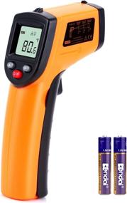 img 4 attached to 🌡️ Enhanced Accuracy Non-Contact Thermometer with Adjustable Emissivity: Test, Measure & Inspect Temperature Effortlessly