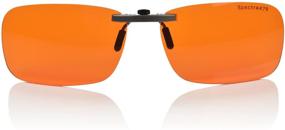 img 4 attached to Защитные очки с амберными линзами для сна "Clip Blocking Amber Lenses Sleep