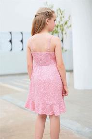 img 3 attached to GORLYA Fishtail Sundress GOR1081 PinkHeart Girls' Clothing