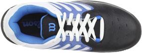 img 2 attached to Wilson Tour Vision Jr Electric Girls' Shoes - Enhancing Performance with Style!