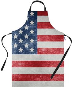 img 4 attached to Funny Aprons American Cooking Kitchen