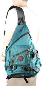 img 2 attached to 🎒 Kawei Knight Backpack Messenger Shoulder Bag