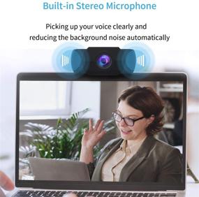 img 1 attached to 🎥 Wansview 1080P Webcam: Superior Video Quality with Built-in Microphone for Streaming, Conferences, Gaming & Study