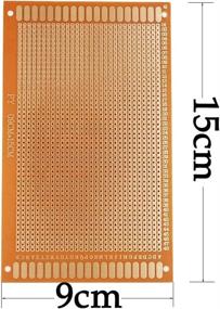 img 3 attached to 🔧 YUNGUI 9X15CM DIY Prototyping Stripboard | Solder Prototype PCB Circuit Board for Electronic Project Experiment