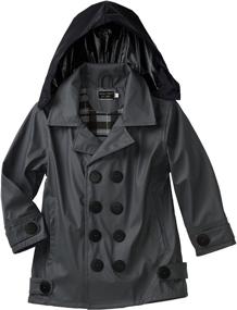 img 2 attached to 🧥 Stanford Rain Coat for Little Boys by Western Chief