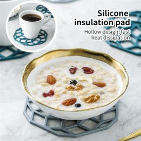 img 3 attached to 🍵 Non-Slip Silicone Coaster Insulation for Optimal Performance