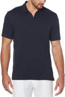 cubavera signature no button sleeve bright men's clothing in shirts logo