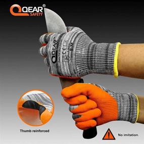 img 3 attached to Resistant Gloves Protection QQEARSAFETY X Large