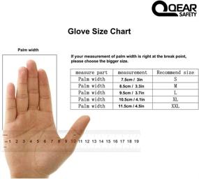 img 1 attached to Resistant Gloves Protection QQEARSAFETY X Large