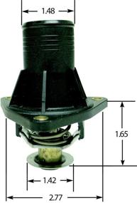 img 1 attached to Stant 48788 XACTStat Fahrenheit Thermostat