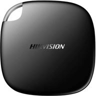 💻 hikvision t100i portable ssd 512gb - speed of up to 540mb/s - usb 3.1 external solid state drive (black) logo