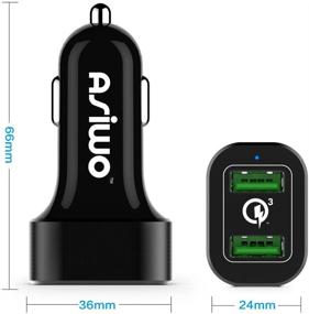 img 2 attached to Двойное зарядное устройство Quick Charge Asiwo Dual Charger