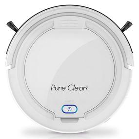 img 4 attached to 🤖 Rechargeable Smart Robot Vacuum Cleaner - Slim Electric Automatic Robotic Vacuum Cleaner with Self Programmed Navigation, Anti-Fall Sensors - Designed for Carpet, Hardwood, Linoleum, Tile - White