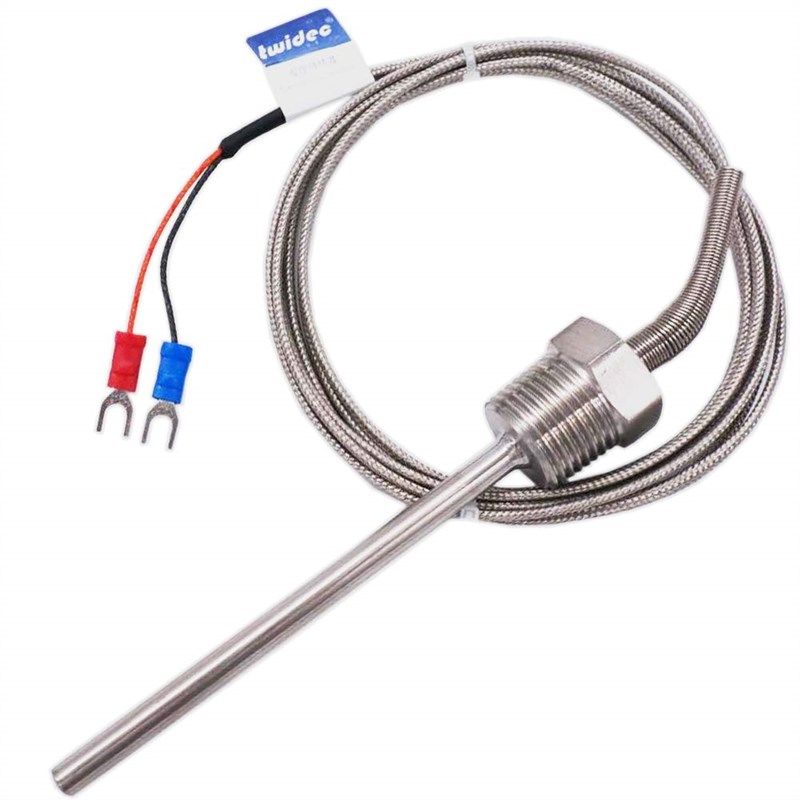 twidec temperature controller stainless thermocouple test, measure & inspect 로고