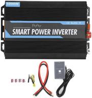 high-power 2000w power inverter with 5000w peak, usb ac adapter, remote switch for home car rv emergency - 12v to 220v logo