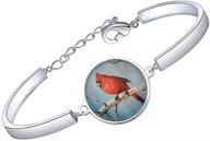 bobauna cardinal bracelet memorial bereavement logo