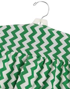 img 3 attached to Bedding Chevron Diaper Stacker Green