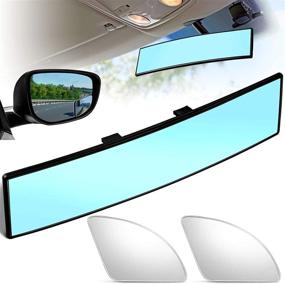 img 4 attached to Interior Mirror Convex Rearview Mirrors Interior Accessories
