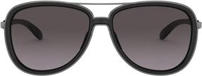 img 4 attached to 🕶️ Stylish Oakley OO4129 Split Time Metal Aviator Sunglasses for Women