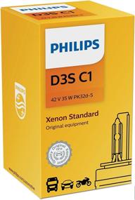 img 2 attached to 💡 Upgrade Your Vehicle's Lighting with Philips 42302C1 D3S Standard Xenon HID Headlight Bulb, 1 Pack