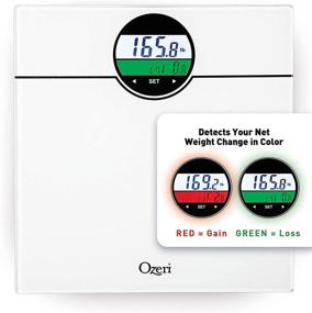 img 3 attached to 🏋️ Ozeri WeightMaster 400 lbs Digital Bath Scale: BMI & Weight Change Detection