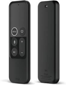 img 4 attached to 📱 elago R2 Slim Case for Apple TV Siri Remote 1st Gen (Black) - Sleek & Scratch-Free Silicone, Shock Absorption, Full Access