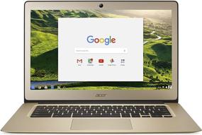 img 4 attached to 💻 Acer Chromebook 14, Gold Aluminum, 14-inch Full HD, Intel Celeron N3160, 4GB LPDDR3, 32GB Storage, Chrome OS (CB3-431-C0AK)