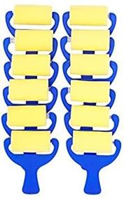 img 1 attached to 🖌️ Jack Richeson 699063-12 Plain Foam Brayer (12 Pack), 3" - Perfect Tools for Smooth and Seamless Printing Projects