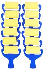 img 2 attached to 🖌️ Jack Richeson 699063-12 Plain Foam Brayer (12 Pack), 3" - Perfect Tools for Smooth and Seamless Printing Projects