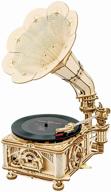 rokr wooden puzzle retro gramophone logo